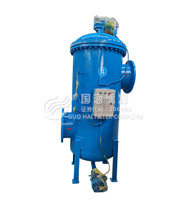 触摸屏式自清洗过滤器