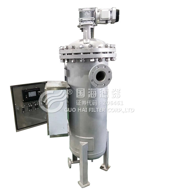 DN125自清洗过滤器 流量：100t/h