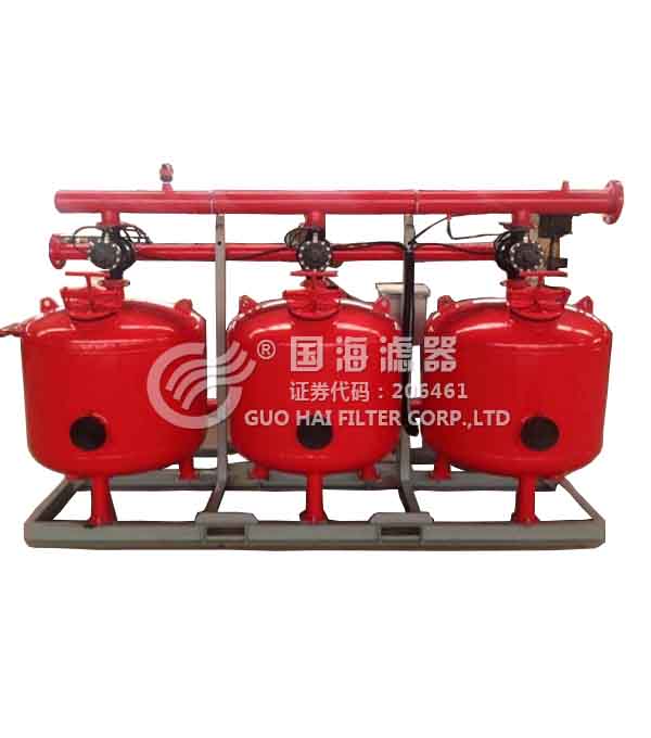 单罐50立方浅层砂过滤器