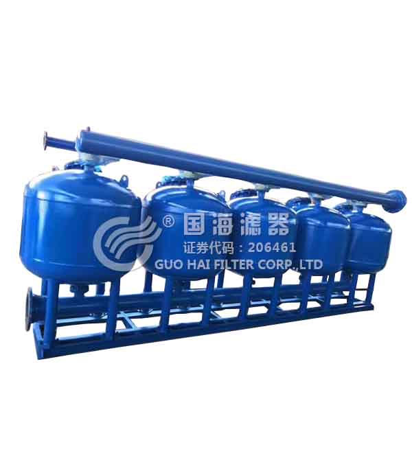 200T/H自主生产浅层介质过滤器(DN150)